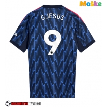 Moške Nogometnih dresov Arsenal Gabriel Jesus #9 Gostujoči 2025-26 Kratki rokavi